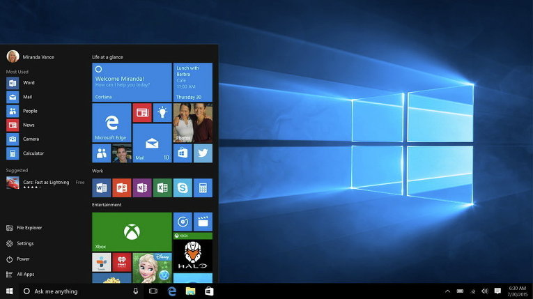 Microsoft начала продажи новой ОС Windows 10