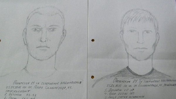Фоторобот подозреваемых в убийстве киевского священника