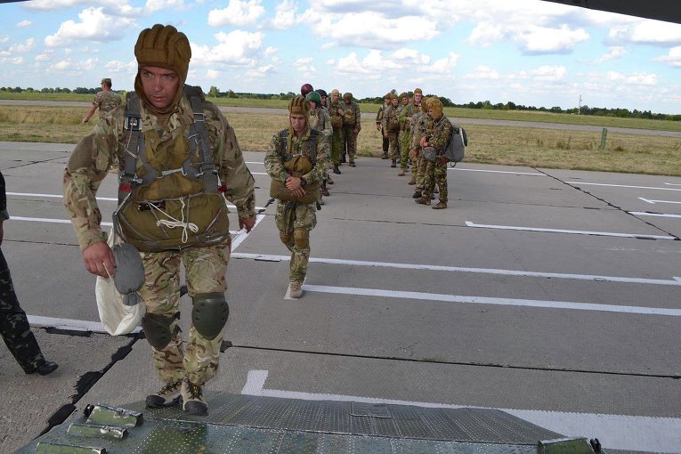 Воздушно-десантная подготовка спецназа ВСУ под Винницей