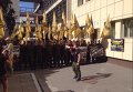 Акция протеста бойцов Азова в Киеве