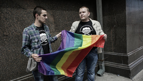 Акции гей-активистов
