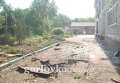 При обстрелах Горловки был частично разрушен детский садик в центре города