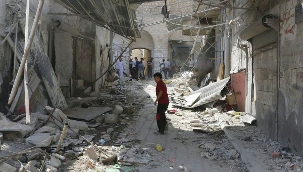 Разрушения в Сирии. Архивное фото