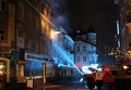 Пожар в здании, которое расположено в историческом центре Тернополя