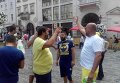 Болельщики турецкого Фенербахче перед матчем с Шахтером во Львове