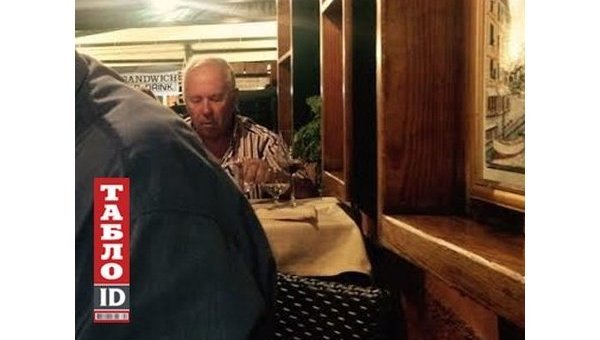 Владимир Рыбак в элитном итальянском ресторане
