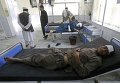 Раненный житель Кабула в результате взрыва