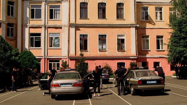 Подготовка сотрудников полиции в Одессе
