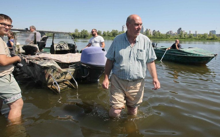 Александр Чистяков -председатель Ассоциации рыболовов Украины