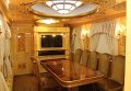 Салон в ВИП-вагоне Приднепровской железной дороги