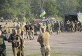 Украинские военные в районе Старогнатовки