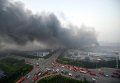 Последствия мощного взрыва в китайском городе Тяньцзине