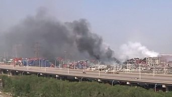 Последствия взрыва в Тяньцзине