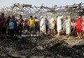 Последствия взрыва в Багдаде