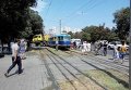 Столкновение грузовика и трамвая в Одессе