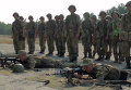 Первокурсники Академии сухопутных войск активно осваивают военную деятельность на полигоне