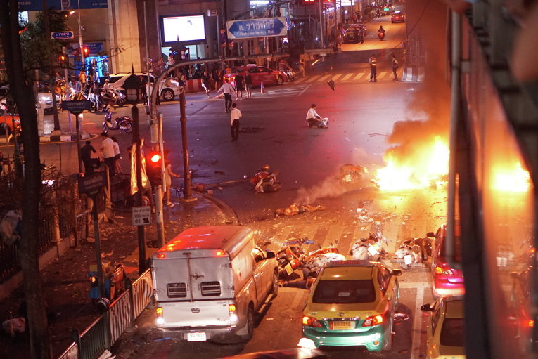 Теракт в деловом центре Бангкока