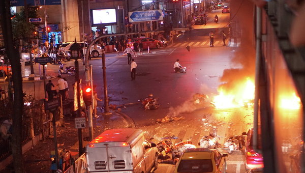Теракт в деловом центре Бангкока