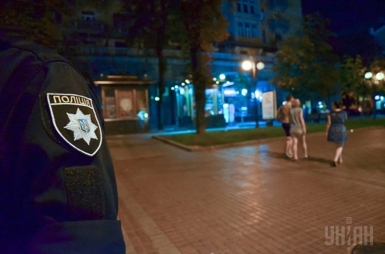 Ночное патрулирование Киева