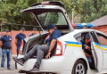 Саакашвили на тренировке патрульной полиции в Одессе