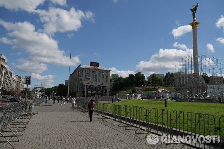 Киев готовится к празднованию Дня независимости