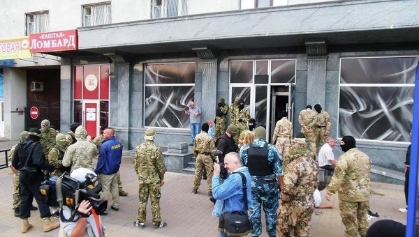 Активисты разгромили в Харькове подпольное казино