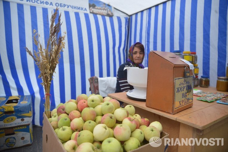 Яблочный спас в Киеве