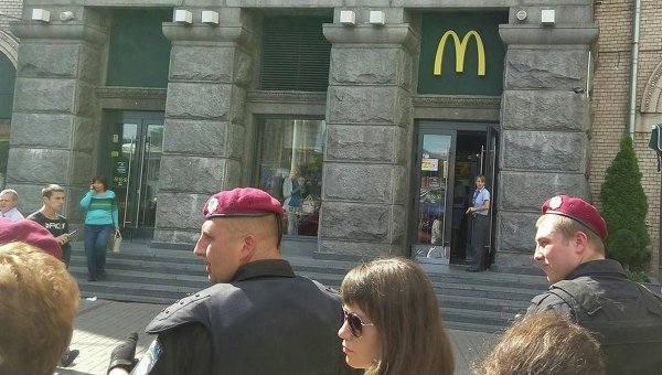 Милиция в центре Киева
