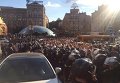 Столкновения фанантов и милиции на Майдане Незалежности в Киеве