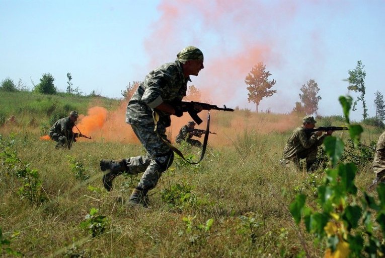 Подготовка мобилизованных военных во Львовской области