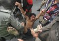 Протесты и столкновения в столице Индонезии Джакарте