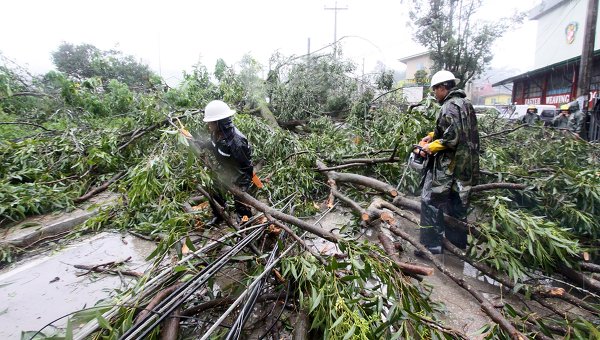 На Филиппинах ликвидируют последствия тайфуна Годи