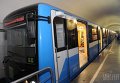 Кернес на запуске нового поезда в метро Харькова