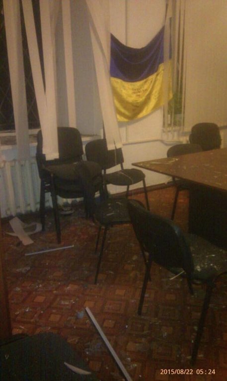 В Николаеве в офисе волонтеров произошел взрыв