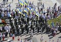 К 24-й годовщины Дня Независимости в Житомире создали живую карту Украины