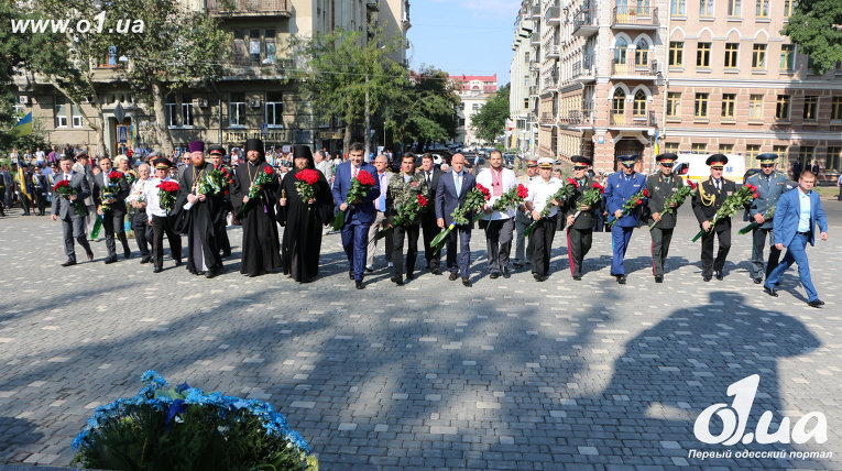 Празднование Дня Независимости в Одессе