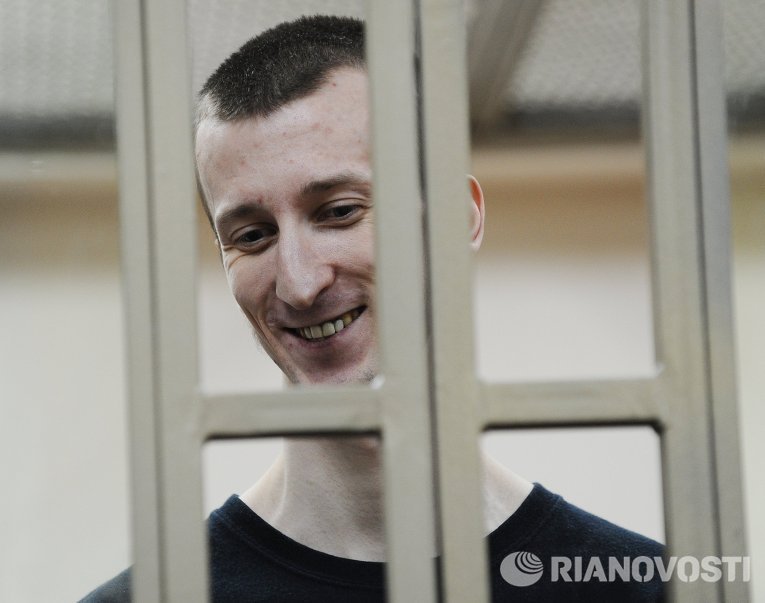 Александр Кольченко во время оглашения приговора