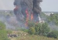 Пожар в НИИ стеклопластиков и волокна под Киевом