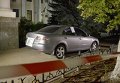На месте обстрела авто первого заместителя министра образования и науки Украины Инны Совсун возле здания Минобразования в Киеве