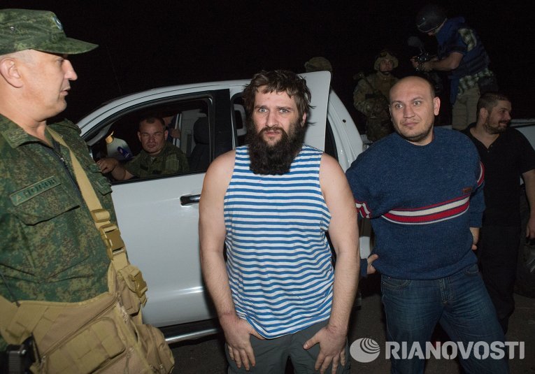 Обмен пленными в Донецкой области