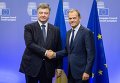 Президент Украины Петр Порошенко и глава Европейского Совета Дональд Туск