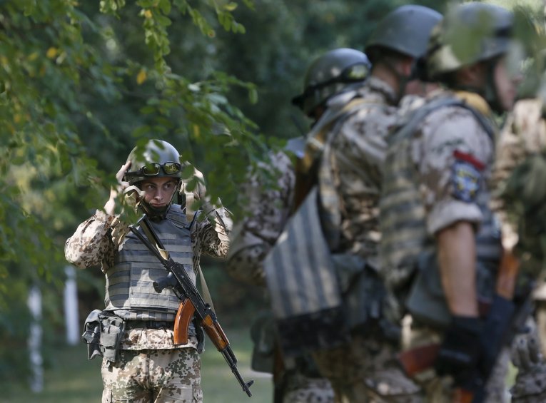 Антитеррористические учения батальона Киев-1