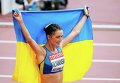 Украинская легкоатлетка Людмила Оляновская. Архивное фото