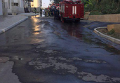 Последствия пожара в элитном многоэтажном доме в Одессе