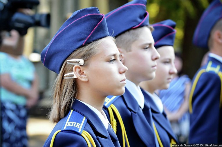 1 сентября 2015 в ДОУ Киевский профессиональный колледж с усиленной военной и физической подготовкой
