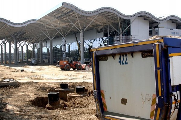 Строительство нового терминала Одесского аэропорта