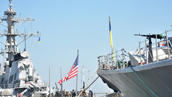Украинско-американские военные учения Sea Breeze. Архивное фото