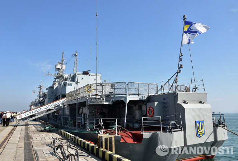 Украинско-американские военные учения Sea Breeze-2015 в Черном море