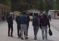 В Германии пытаются справиться с потоком беженцев. Видео