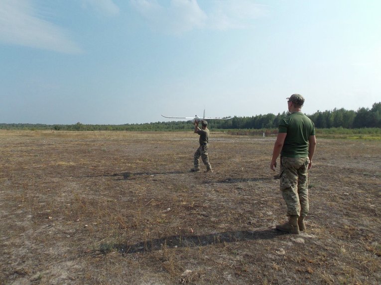 Совместные учения группы беспилотной авиации АРМИЯ SOS и зенитного дивизиона Национальной гвардии Украины